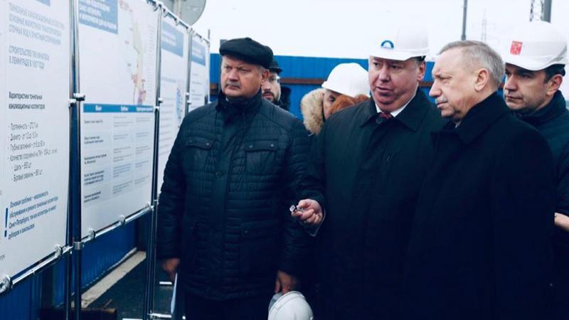 Беглов уволил главу петербургского Водоканала